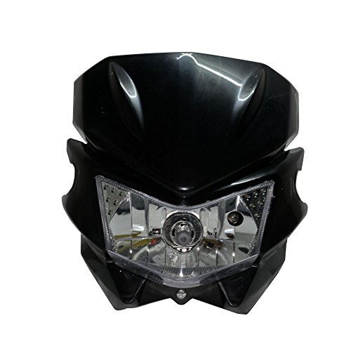 Buy Beautyexpectly 12v 35w H4 Universal Street Fighter Headlight Headlamp Fairing Kit For Kawasaki Yamaha Suzuki Honda Ktm Dirt Bike Motorcycle Online In Costa Rica B07bf8rfv8